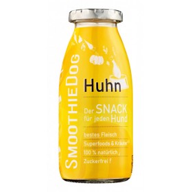 Smoothie pour chien au poulet