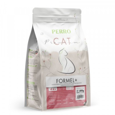 PERRO chat premium formule + sans céréales
