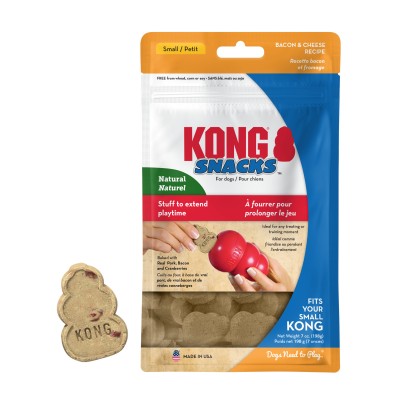 Friandise Chien 'Snacks Bacon & Fromage' | Kong - Taille S