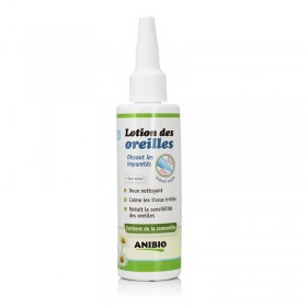 Lotion pour les oreilles pour Chien et Chat Anibio