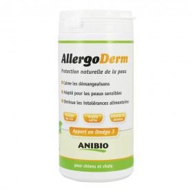 Complément Chien & Chat 'AllergoDerm' | Anibio Complément Chien & Chat 'AllergoDerm' | Anibio