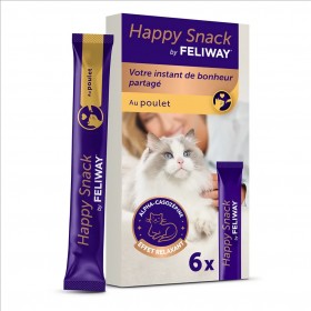 Friandise Chat 'Crème Relaxante Happy Snack' | Feliway Friandise Chat 'Crème Relaxante Happy Snack' | Feliway - Emballage