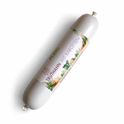 Nourriture Chien 'Rouleau Menu Dinde & Carotte' | Perro - Packaging