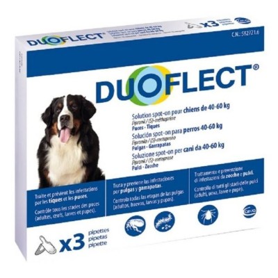 Pipette Anti-Parasites 'Solution Spot-On Chien' | Duoflect - 40-60 kg