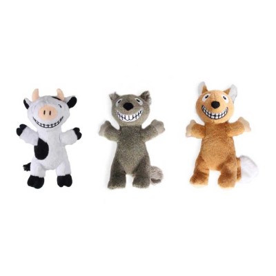 Peluche Chien 'Woodland Big Smille' | All For Paws - Vache, Loup, Renard