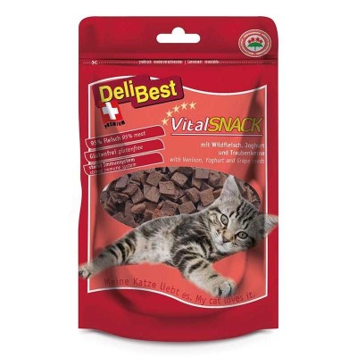 Friandise Chat 'Cat Vital Snack Gibier' | DeliBest - Packaging