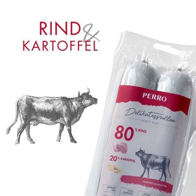 Friandise Chien 'Rouleau Gourmand Bœuf & Pomme de Terre' | Perro - Packaging