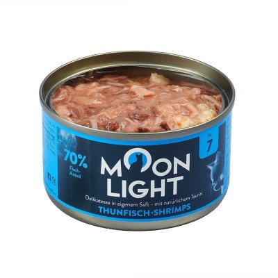 Pâtée Chat 'Nr. 7 Thon, Crevette' | Moonlight - Alimentation Humide - Contenu