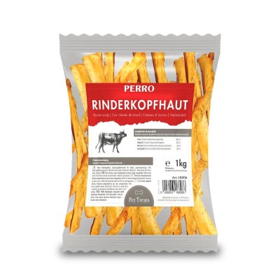 Friandise Chien 'Cuir Chevelu Bœuf' | Perro - Sachet de 1 kg