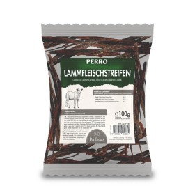 Friandise Chien 'Lanière Viande Agneau' | Perro Friandise Chien 'Lanière Viande Agneau' | Perro - Sachet de 100 g