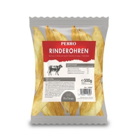 Friandise Chien 'Oreille Bœuf' | Perro Friandise Chien 'Oreille Bœuf' | Perro - Sachet de 500 g