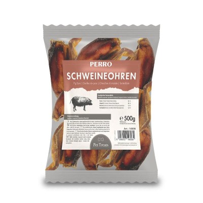 Friandise Chien 'Oreille Porc' | Perro - Sachet de 500 g
