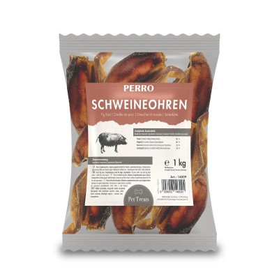 Friandise Chien 'Oreille Porc' | Perro - Sachet de 1 kg