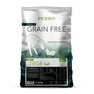 Croquette Chien 'Grain Free Light Chèvre Soft' | Perro - Sac de 2,5 kg