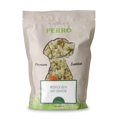 Nourriture Chien 'Flocons Riz & Légumes' | Perro - Sachet