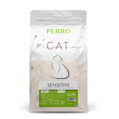 Croquette Chat 'Cat Premium Sensitive' | Perro - Sac de 1,5 kg