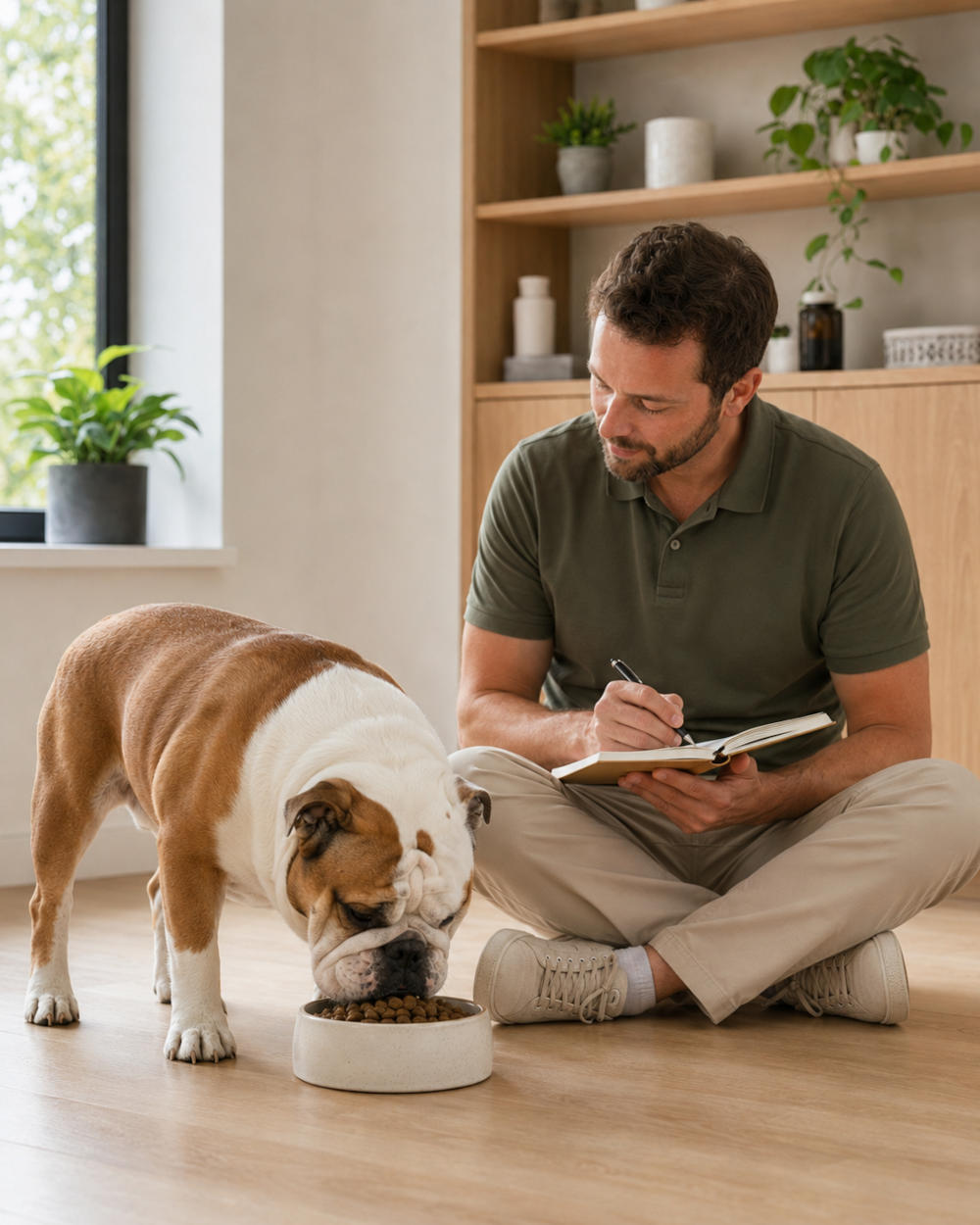 Travail de développement d'une recette pour chiens et chats