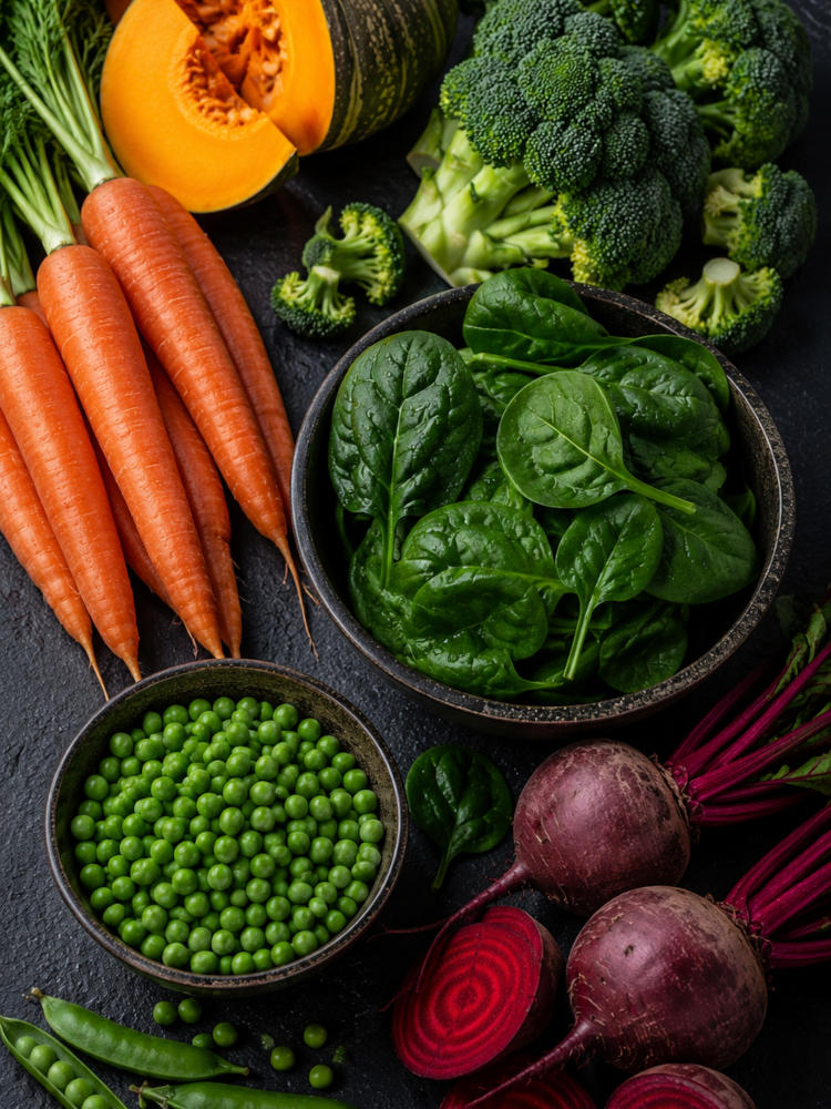 Légumes utilisés dans les recettes PERRO